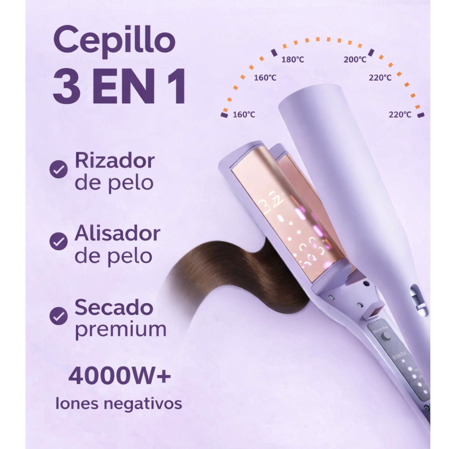 Rizador 3 en 1
